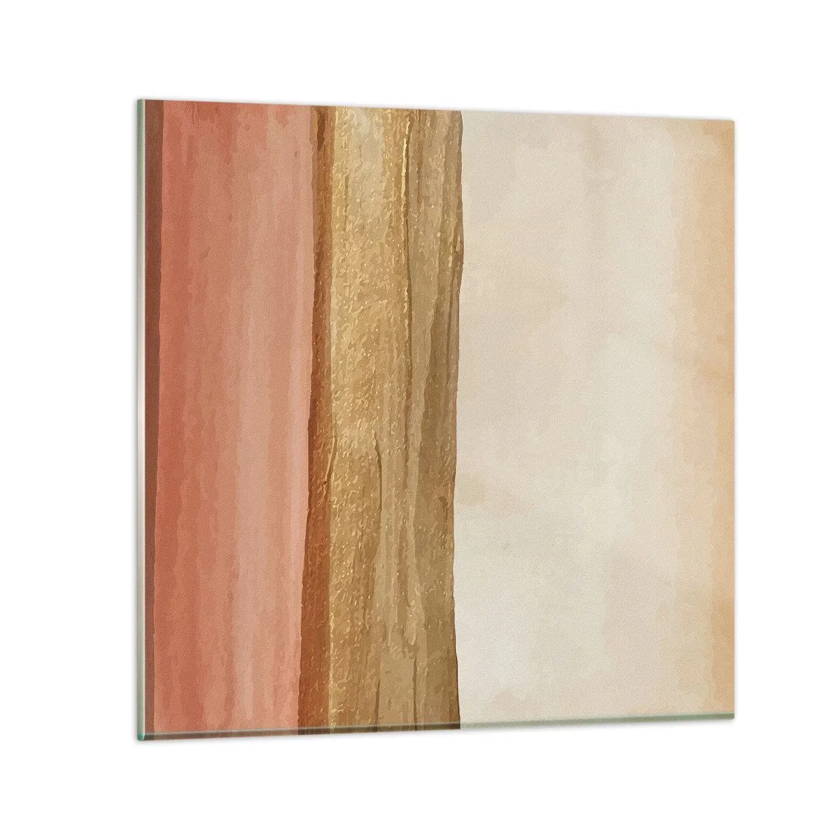 Impression sur verre - Image sur verre - Composition verticale - 30x30 cm