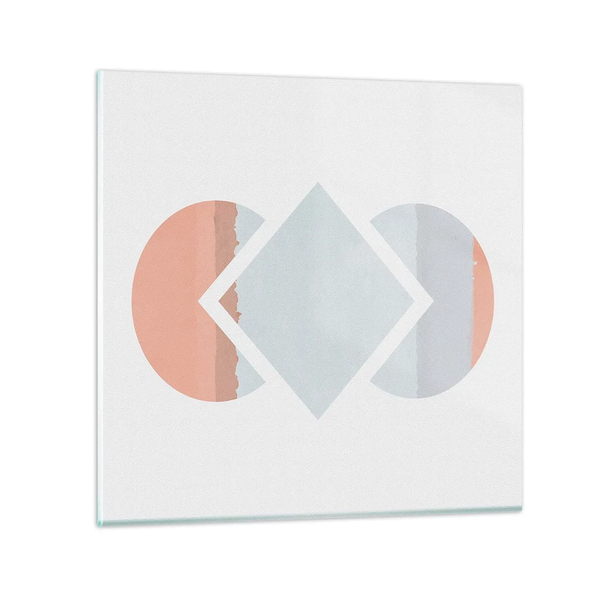 Impression sur verre - Image sur verre - La situation est clair - 50x50 cm