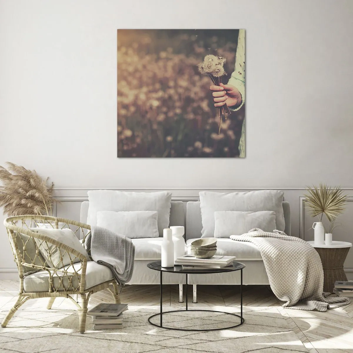 Impression sur verre - Image sur verre - Merci de les garder - 50x50 cm