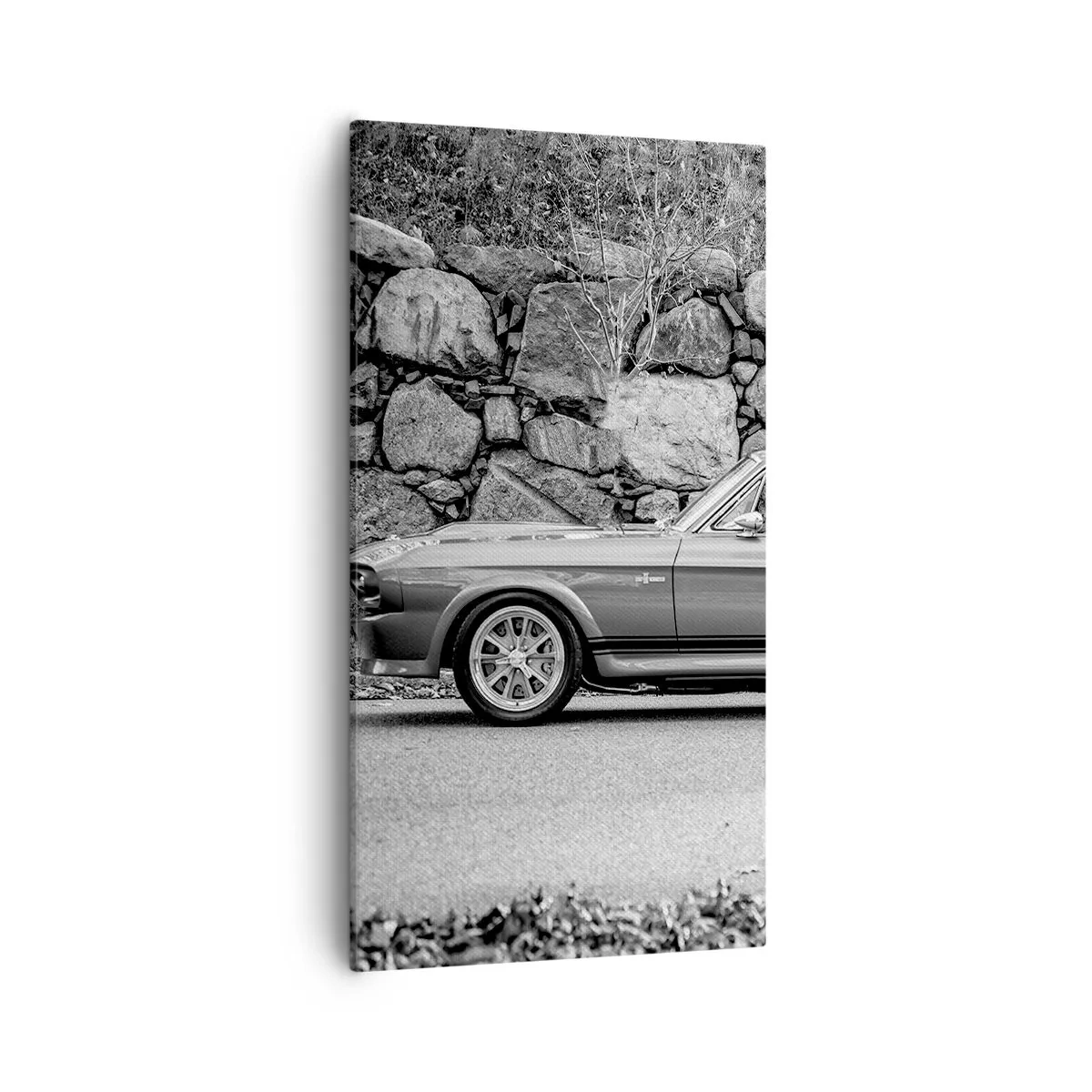 Impression sur toile - Image sur toile - Légende des années 60 - 55x100 cm