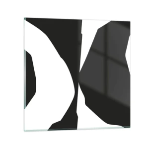 Impression sur verre - Image sur verre - Positif négatif - 40x40 cm