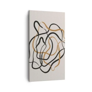 Impression sur toile - Image sur toile - Tout s'est mal déroulé - 45x80 cm