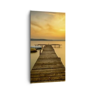 Impression sur toile - Image sur toile - Je t'ouvrirai le ciel d'or - 65x120 cm