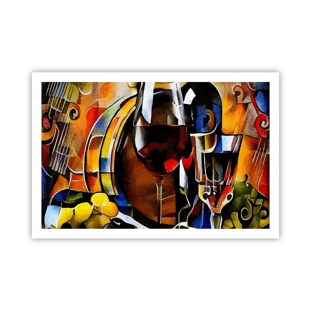 Affiche - Poster - Et le monde prend des couleurs - 91x61 cm