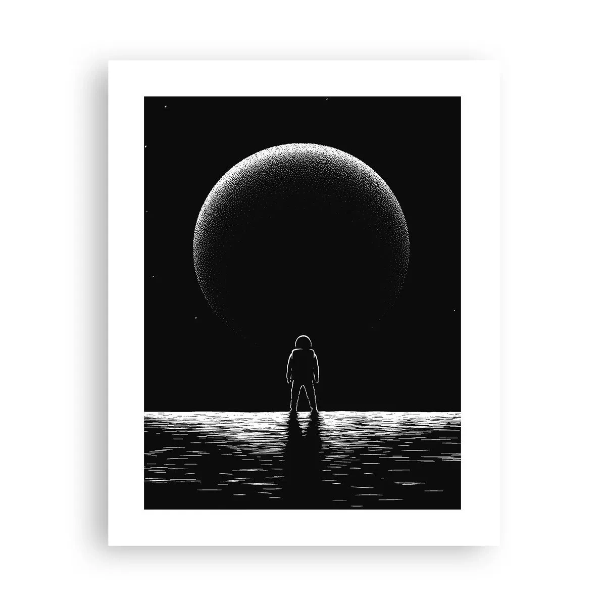 Affiche - Poster - Face à face - 40x50 cm