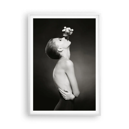 Affiche dans un cadre blanc - Poster - Elégance excentrique - 70x100 cm