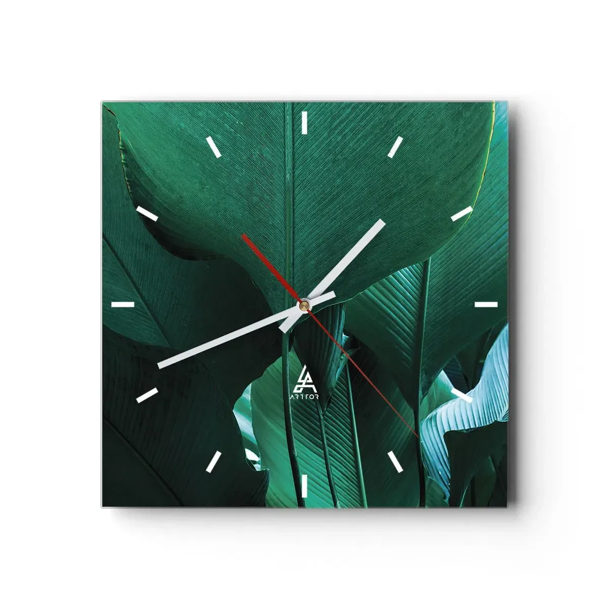 Horloge murale - Pendule murale - Tourné vers la lumière - 40x40 cm