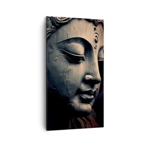 Impression sur toile - Image sur toile - En harmonie avec le monde - 45x80 cm