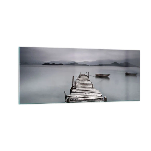 Impression sur verre - Image sur verre - Tu peux partir demain - 100x40 cm