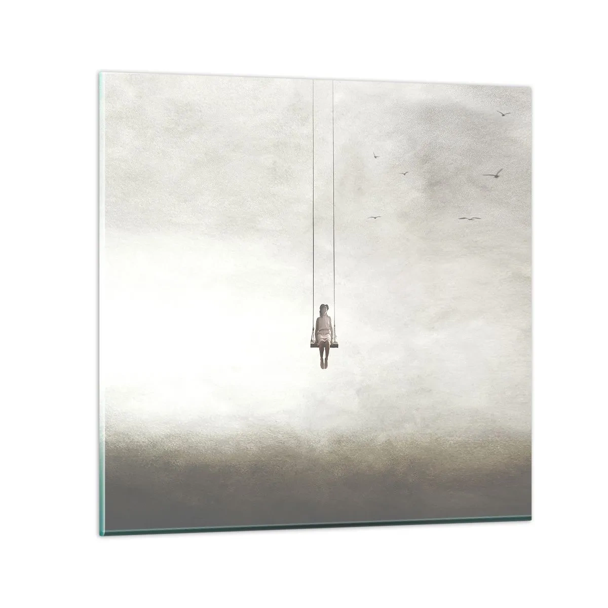 Impression sur verre - Image sur verre - Enfant en nous - 60x60 cm