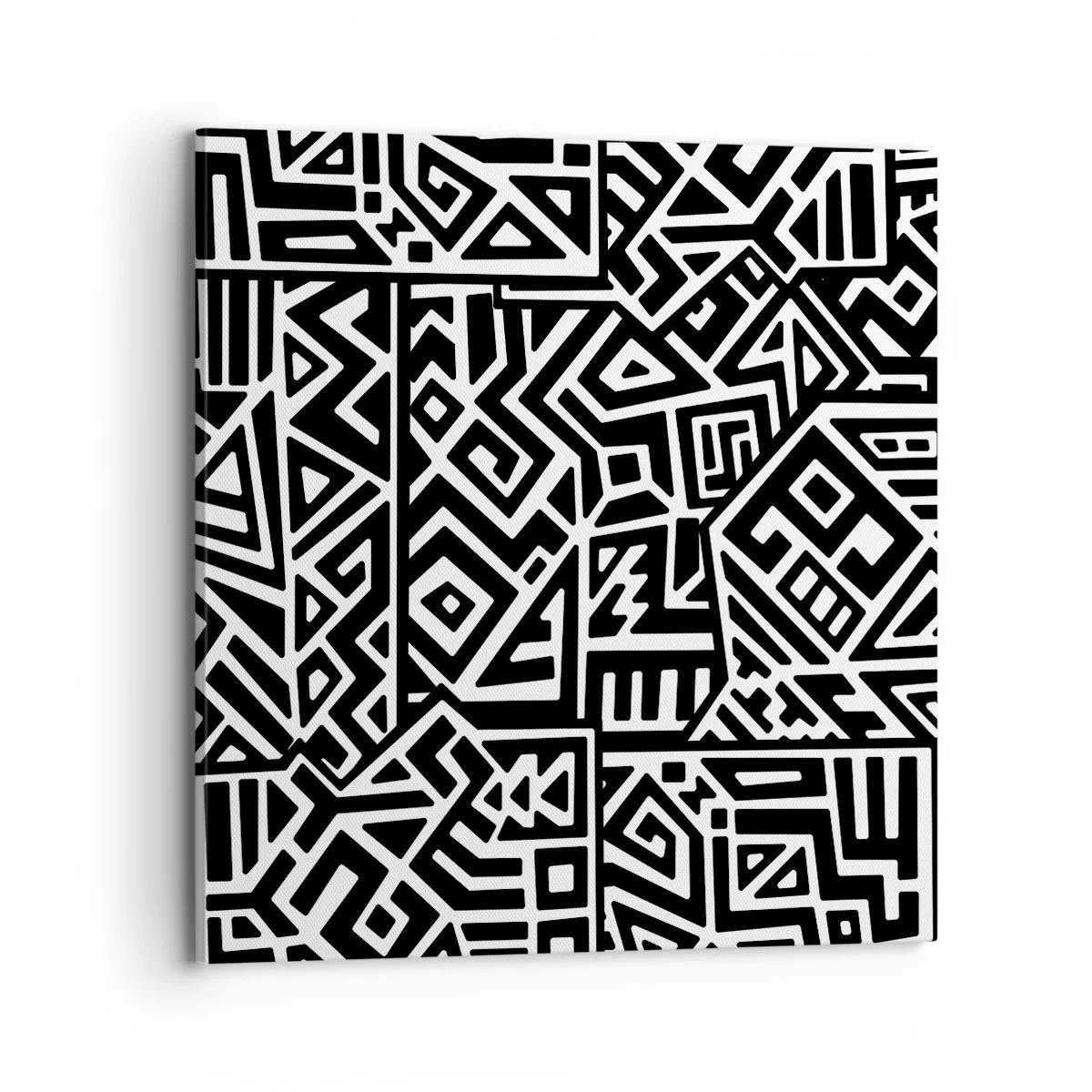 Impression sur toile - Image sur toile - Composition précolombienne - 70x70 cm