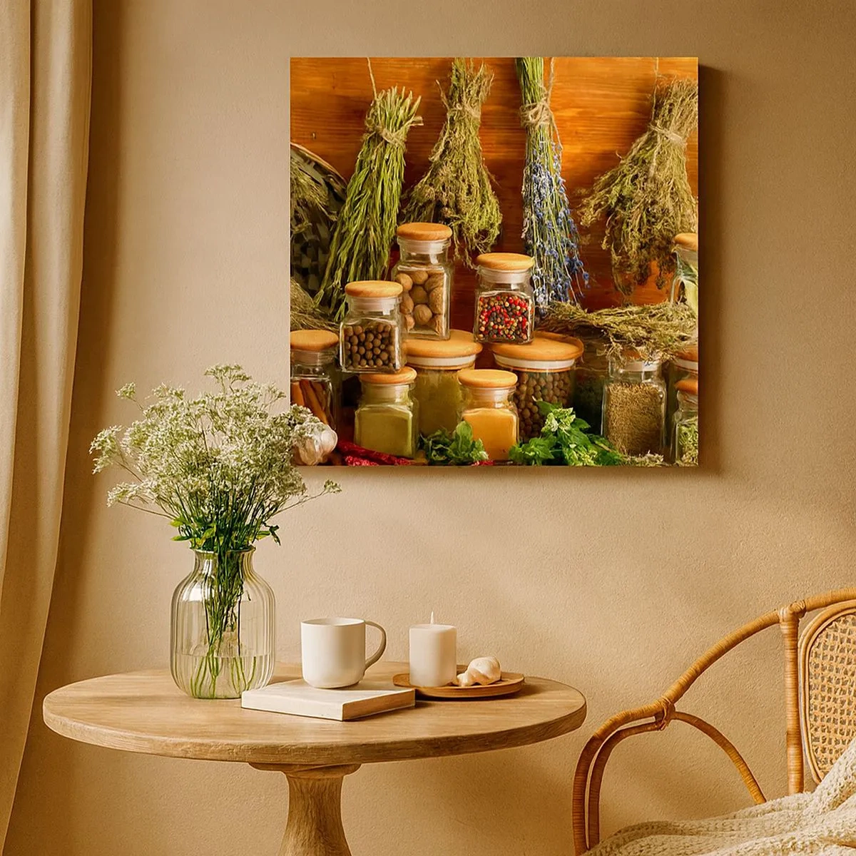 Impression sur toile - Image sur toile - Sortilèges de cuisine - 30x30 cm