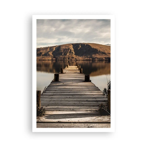 Affiche - Poster - Paysage silencieux - 70x100 cm
