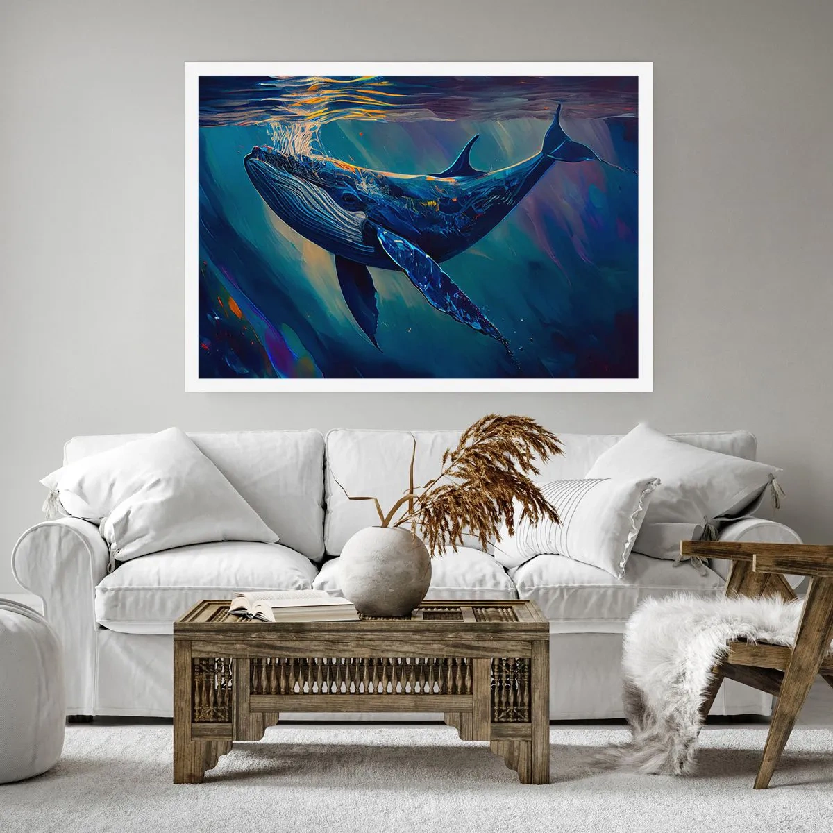 Affiche - Poster - Bienvenue dans mon monde - 50x40 cm