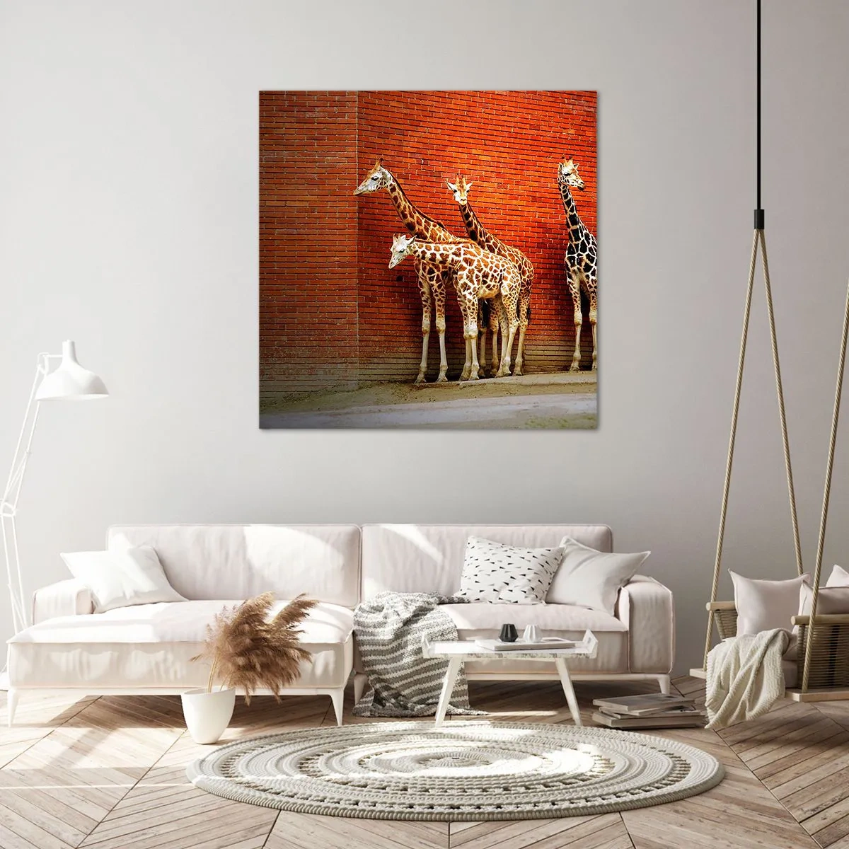 Impression sur toile - Image sur toile - Voyez-vous des acacias ? - 50x50 cm