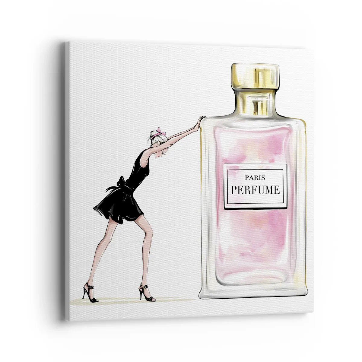 Impression sur toile - Image sur toile - L'essence des femmes - 40x40 cm