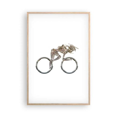 Affiche dans un chêne clair - Poster - Machine exceptionnelle - 61x91 cm