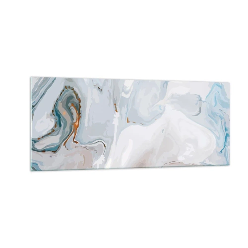 Impression sur verre - Image sur verre - Blanc surélevé - 100x40 cm