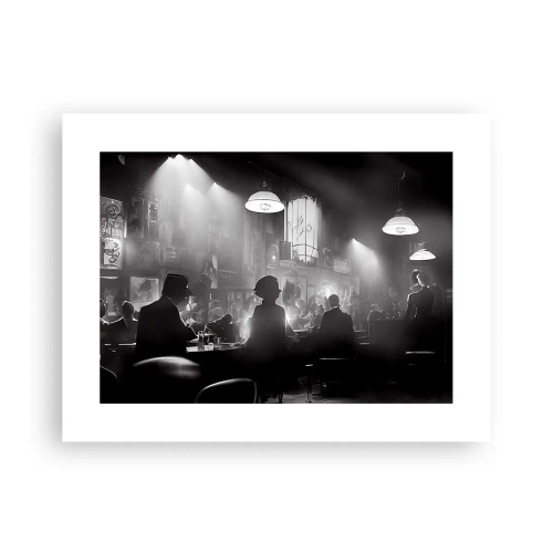 Affiche - Poster - Dans une ambiance jazz - 40x30 cm