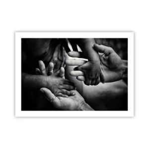 Affiche - Poster - Être humain - 70x50 cm