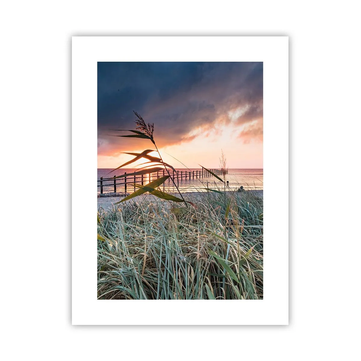 Affiche - Poster - Ça ne passe pas avec le vent - 30x40 cm