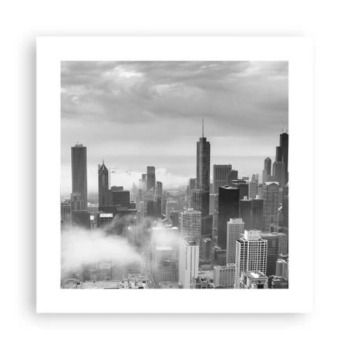 Affiche - Poster - Paysage américain - 40x40 cm