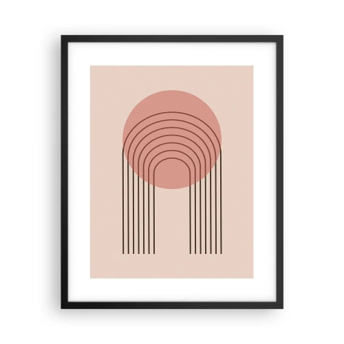 Affiche dans un cadre noir - Poster - Attraction irrésistible - 40x50 cm