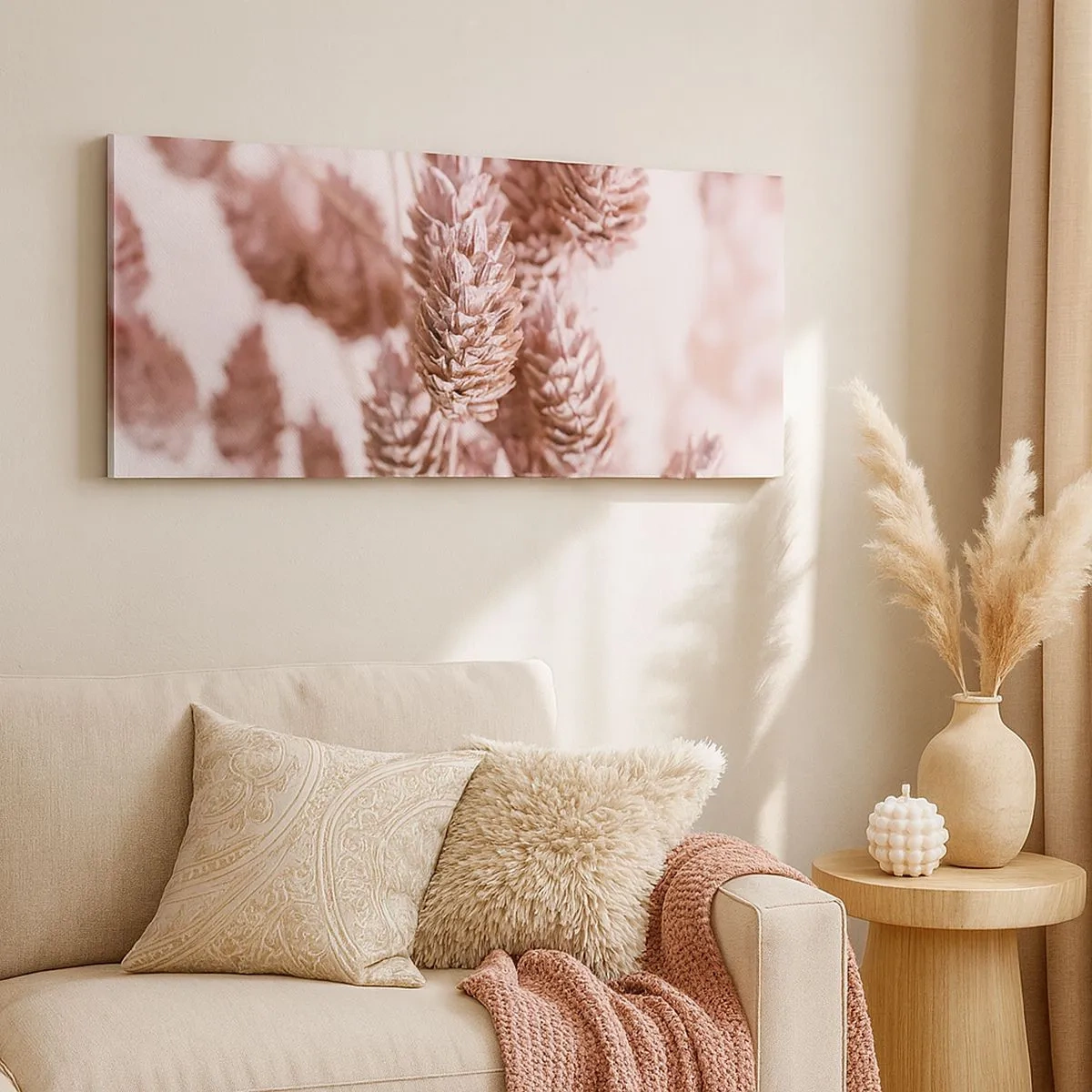 Impression sur toile - Image sur toile - Apparemment discret - 100x40 cm