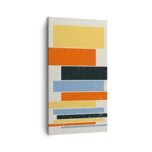 Impression sur toile - Image sur toile - Notation musicale - 45x80 cm
