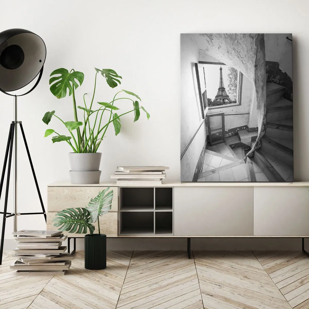 Impression sur toile - Image sur toile - Quelle vue! - 80x120 cm