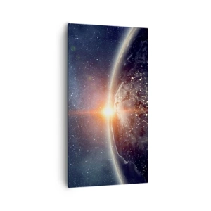 Impression sur toile - Image sur toile - Dans une nouvelle perspective - 55x100 cm