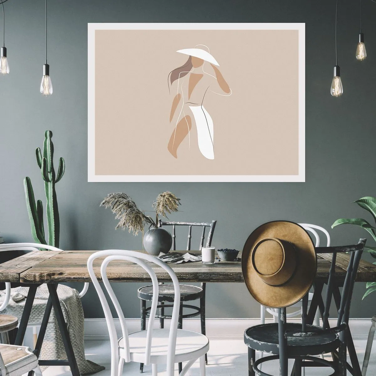 Affiche - Poster - Lea mode est un jeu - 91x61 cm