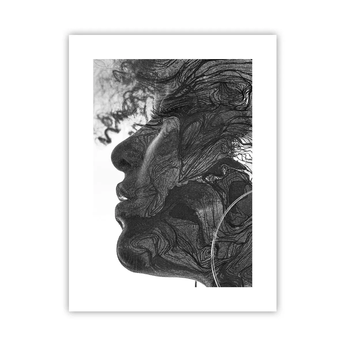 Affiche - Poster - Emmêlé dans les rêves - 30x40 cm