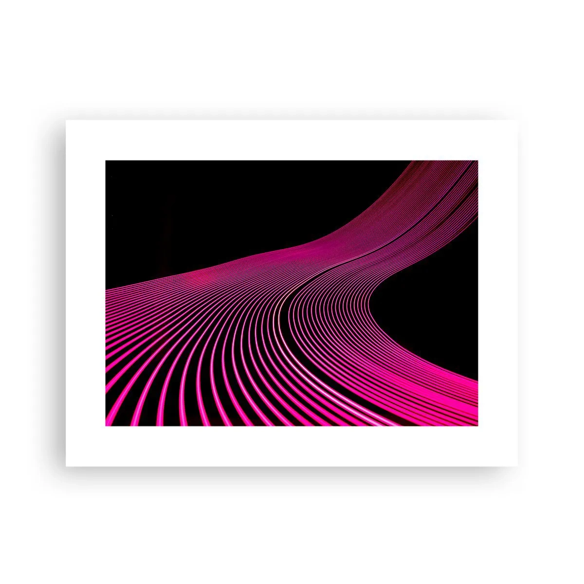 Affiche - Poster - Avenue de lumière - 40x30 cm