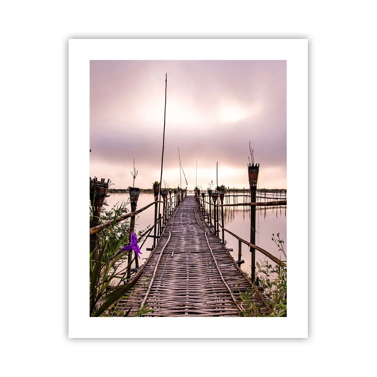 Affiche - Poster - Le silence et le calme d'Asie - 40x50 cm