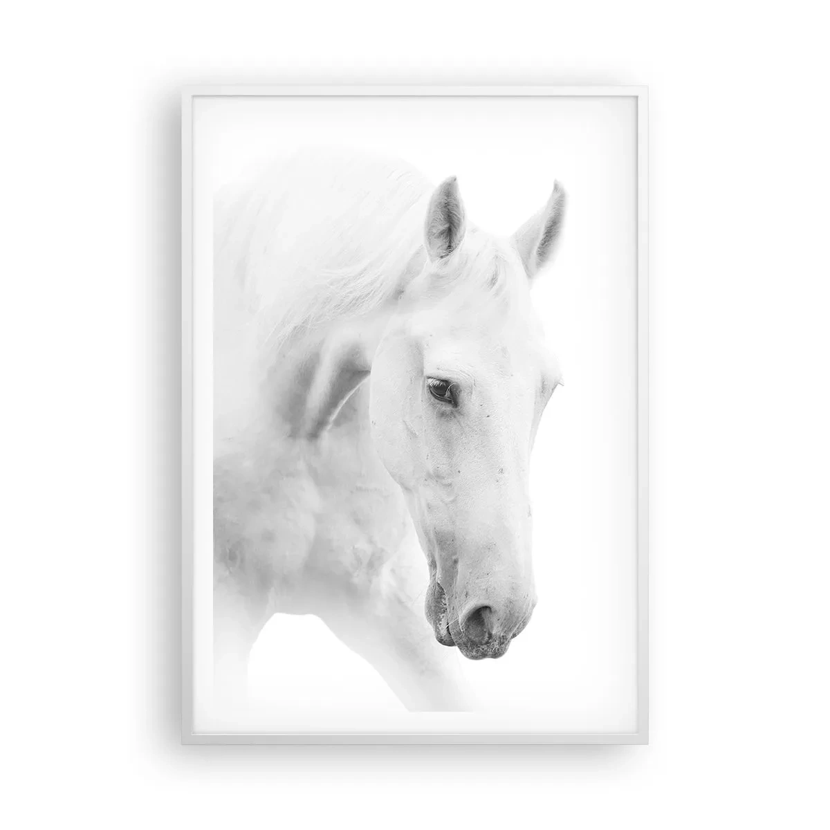 Affiche dans un cadre blanc - Poster - Serait-ce de l’amitié? - 70x100 cm