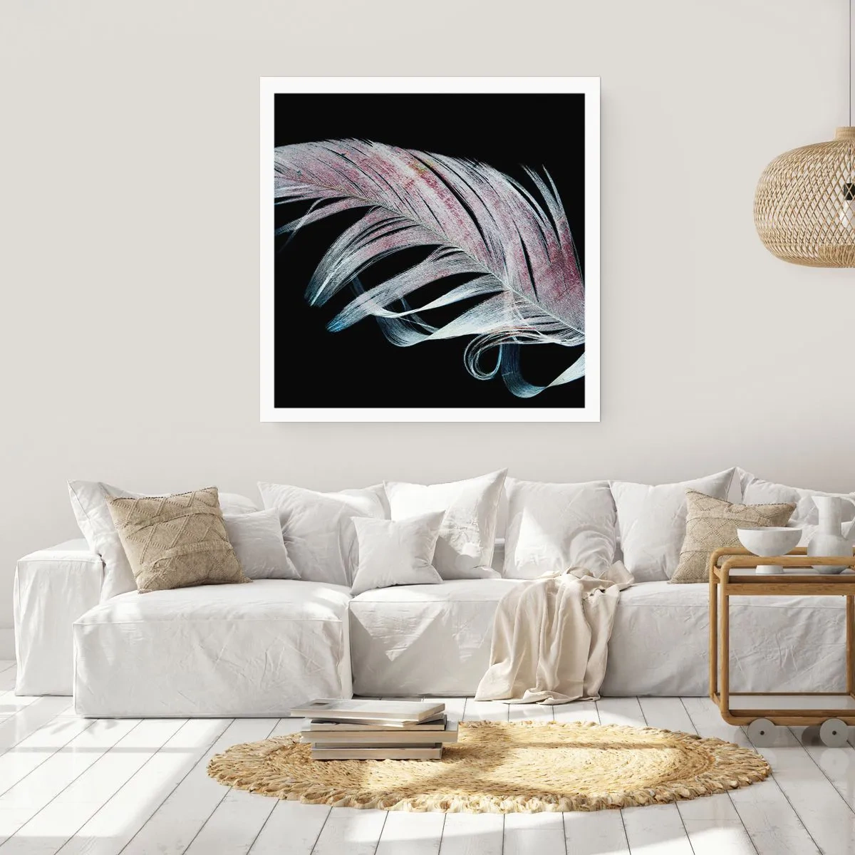 Affiche - Poster - Pensez au toucher - 50x50 cm