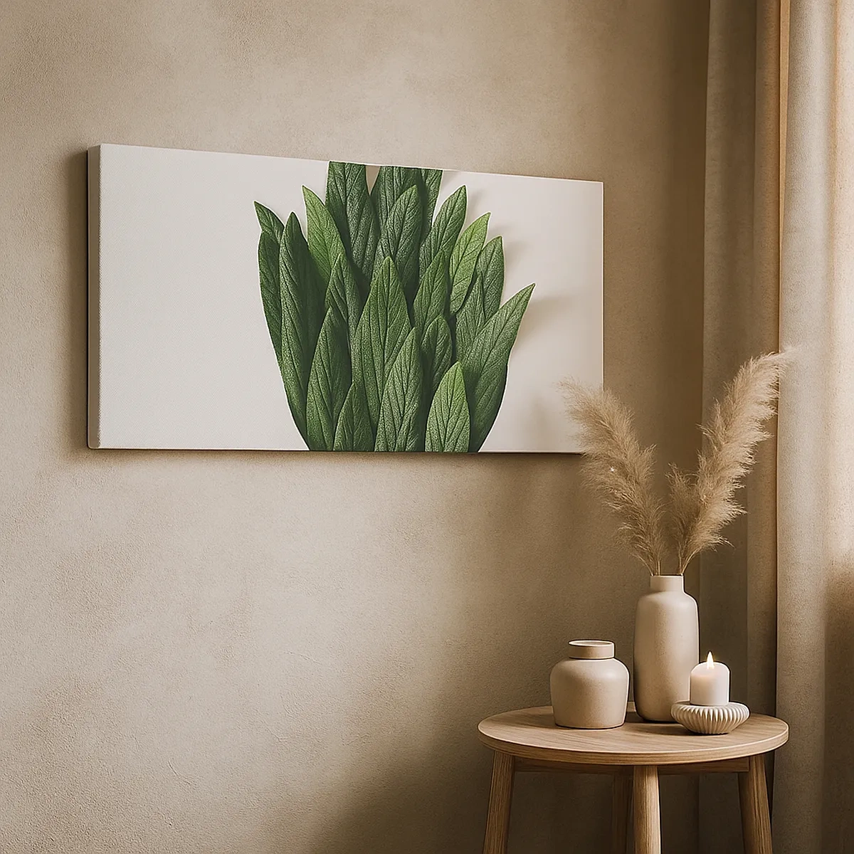 Impression sur toile - Image sur toile - Curiosité sans retenue - 30x30 cm