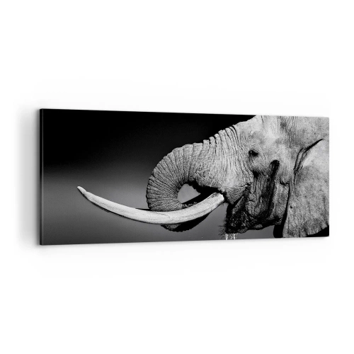 Impression sur toile - Image sur toile - Oui, c'est bon maintenant - 100x40 cm