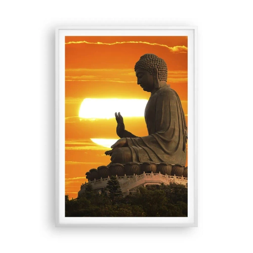 Affiche dans un cadre blanc - Poster - Aucune peur du monde - 70x100 cm