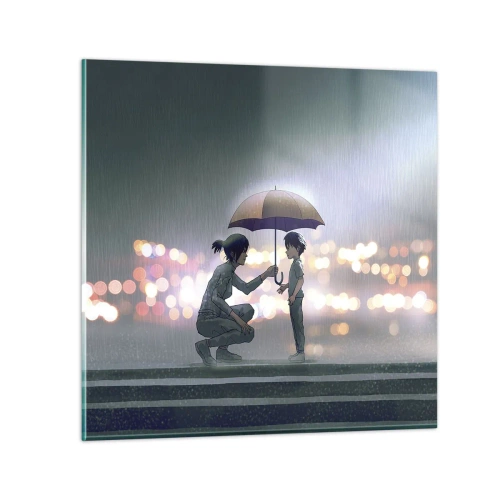 Impression sur verre - Image sur verre - Et maintenant, tout va bien - 60x60 cm