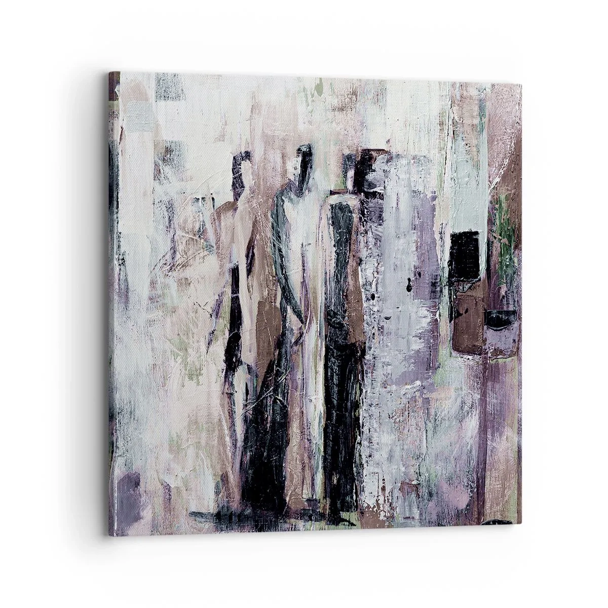 Impression sur toile - Image sur toile - Les trois mystérieux - 70x70 cm