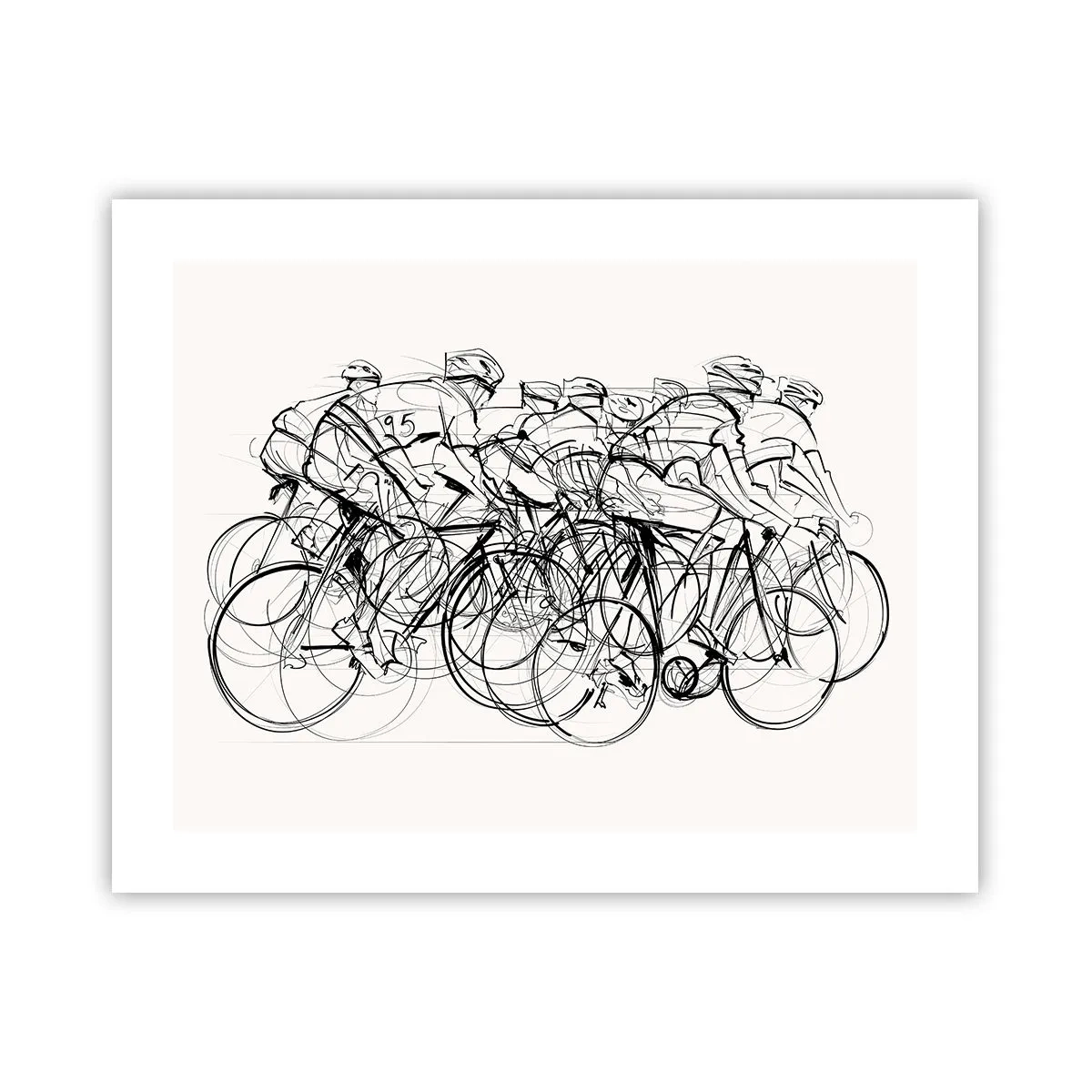 Affiche - Poster - Ensemble en équipe - 50x40 cm