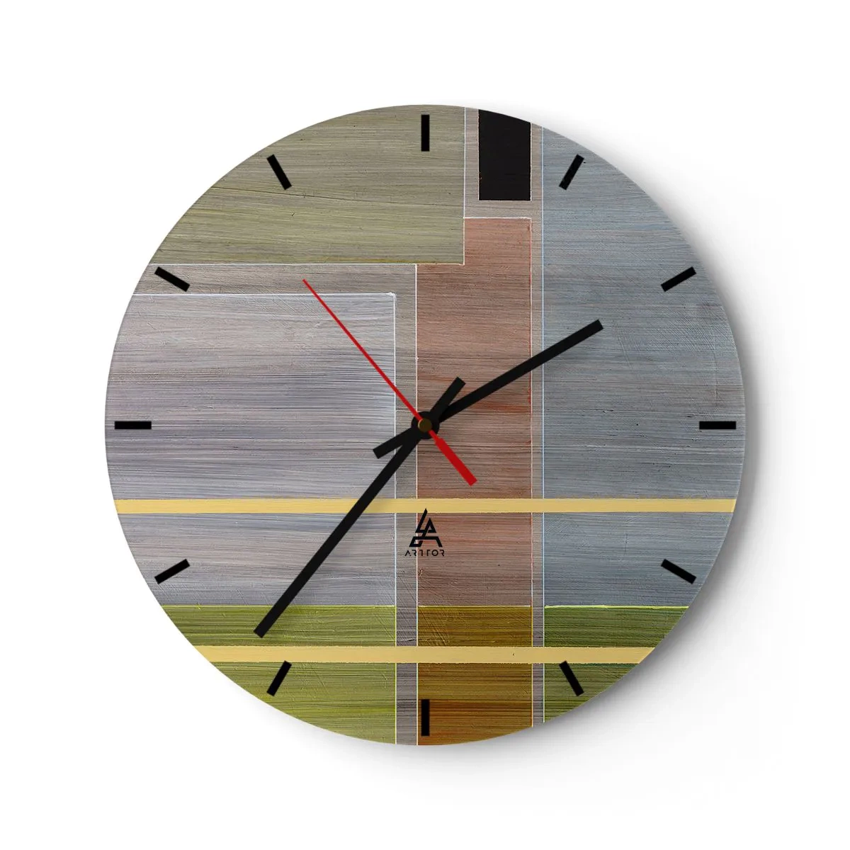 Horloge murale - Pendule murale - Simple et calme - 40x40 cm