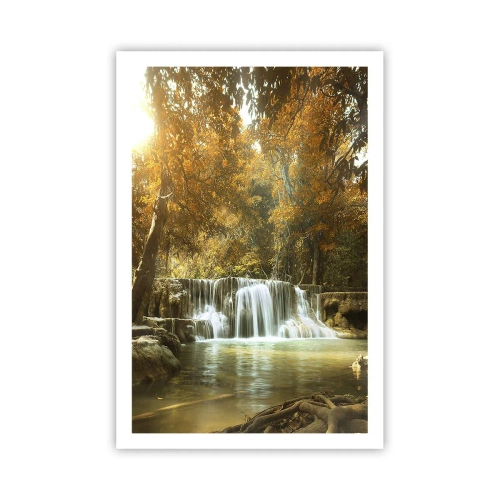 Affiche - Poster - Cascade du parc - 61x91 cm