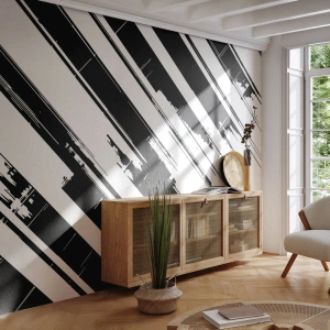 Papier Peint Photo Premium Canvas - Une composition intense et dynamique - Vecteur, Minimalisme, Moderne - 500x350 cm