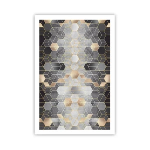 Affiche - Poster - Composition de diamants - 61x91 cm