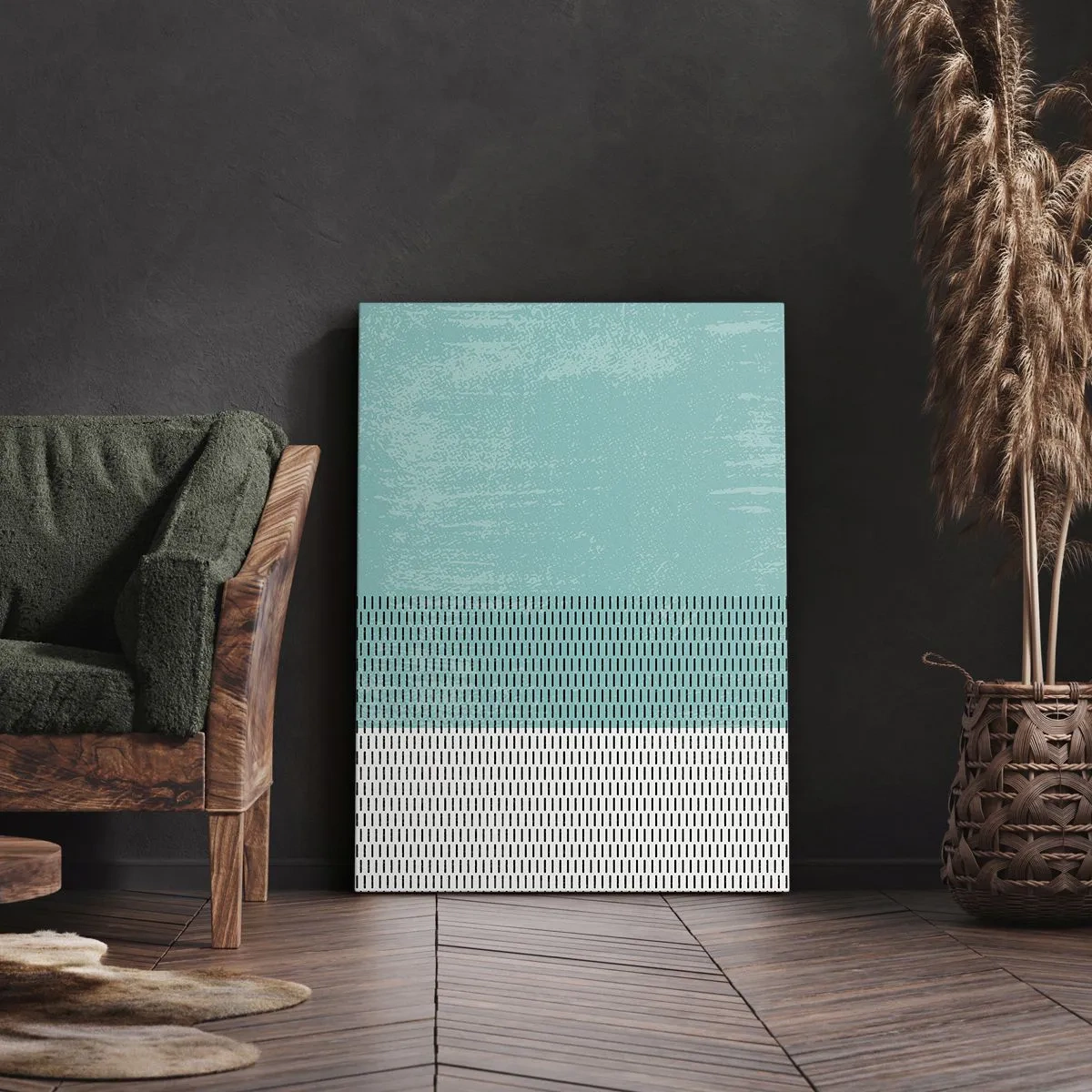 Impression sur toile - Image sur toile - Composition équilibrée - 55x100 cm