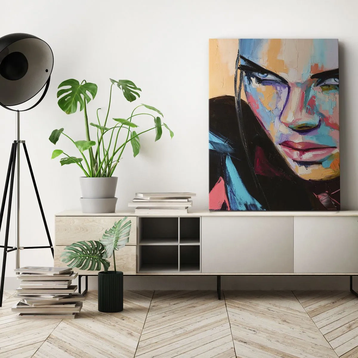 Impression sur toile - Image sur toile - Le coeur sauvageon - 55x100 cm