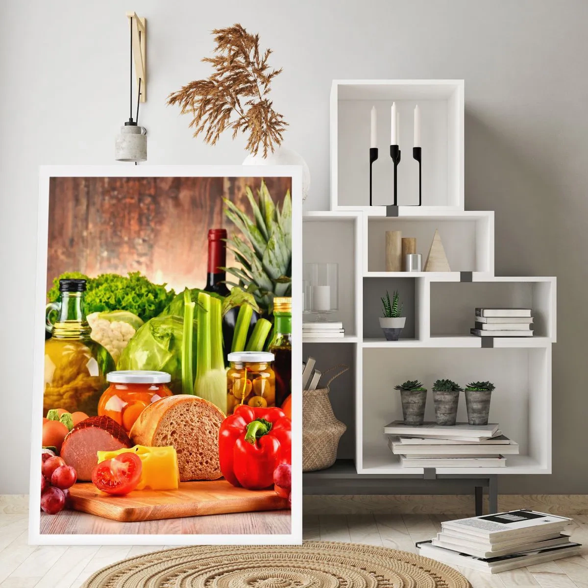 Affiche - Poster - Fumé, cuit au four et mariné - 30x40 cm